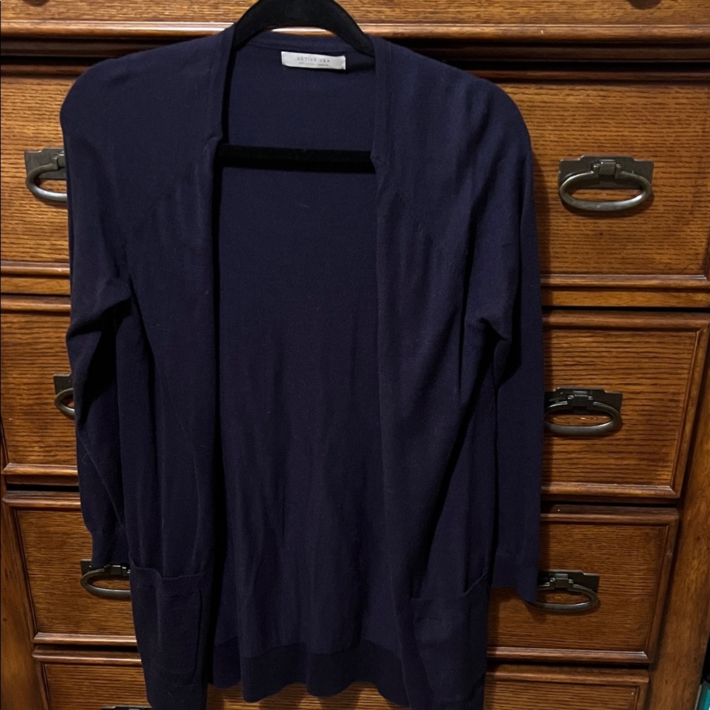 Merona Dark Blue Women's Cardigan